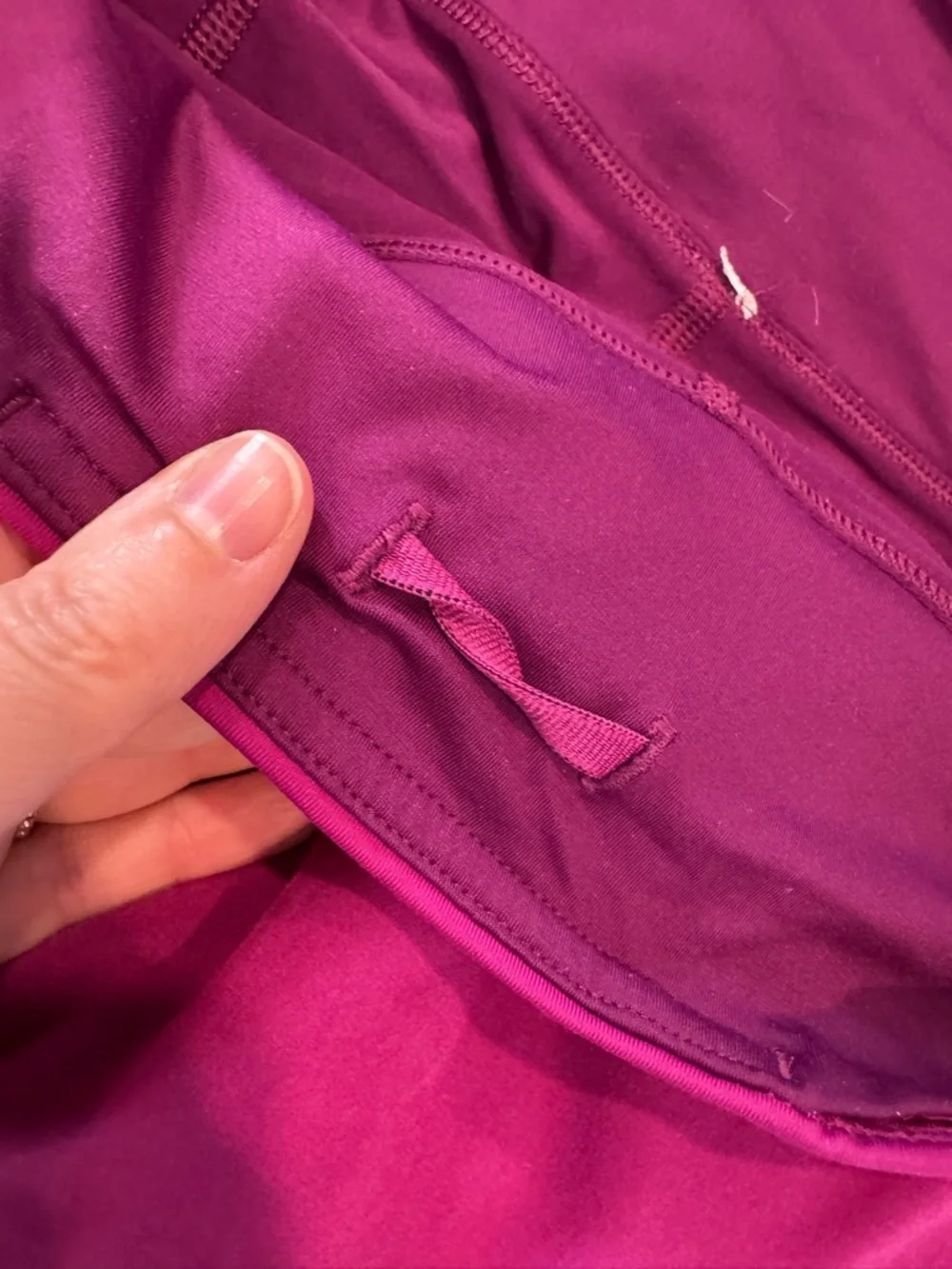 Lululemon Pace Rival Mid-Rise Skirt 
Magenta Purple size 6 tennis skort preppy - Picture 6 of 7
